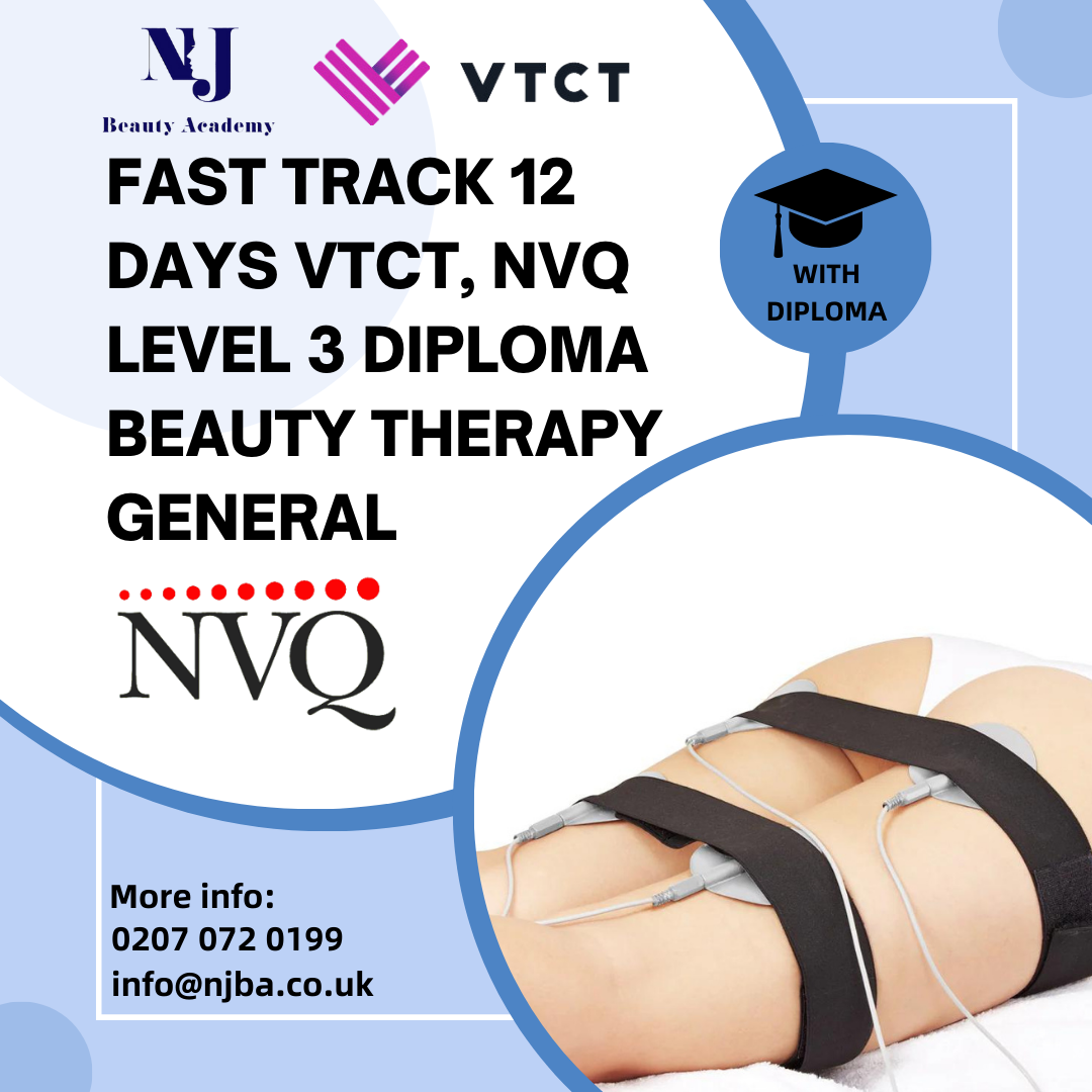 Fast Track 12 Days Vtct Nvq Level 3 Diploma In Beauty Therapy General